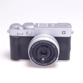 フジフイルム(富士フイルム)の【中古】(フジフイルム) FUJIFILM X-E5 XF23/F2.8 R WR レンズキット シルバー(コンパクトデジタルカメラ)
