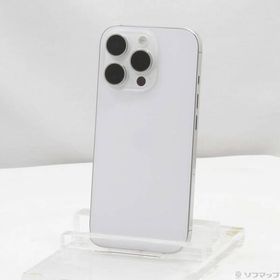 〔中古〕Apple(アップル) iPhone16 Pro 128GB ホワイトチタニウム MYMW3J／A SIMフリー〔352-ud〕
