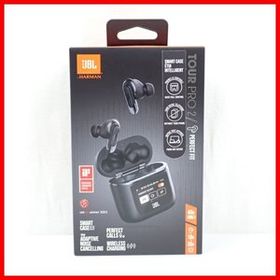 ★未開封 JBL Tour Pro 2 完全ワイヤレスイヤホン ブラック/付属品揃い/ハイブリッドノイズキャンセリング&2185400008