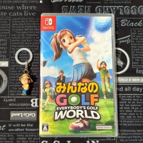 Switch みんなのGOLF WORLD 中古 任天堂 早期購入特典無し