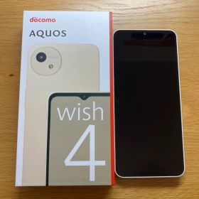 docomo AQUOS wish 4 ホワイト