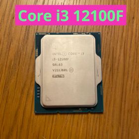 週末値下げ中 Intel Core i3-12100F CPU