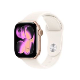 【新品未開封】 Apple Watch Series 11 GPSモデル 42mm MEU04J/A ローズゴールド-S/M 4549995622829
