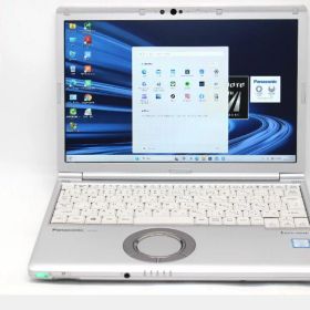 中古 フルHD対応WUXGA 12.1インチ Panasonic Let's Note CF-SV7TDHVS Windows11 高性能 第8世代Core i5-8350U 8GB 爆速256GB-SSD カメラ 無線 リカバリ Office Win11【中古ノートパソコン 中古パソコン 中古PC】送料無料 あす楽対応 即日発送（Windows10も対応可能 Win10）