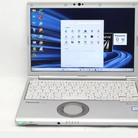 中古美品 フルHD対応WUXGA 12.1インチ Panasonic Let's Note CF-SV7R22VS Windows11 高性能 第8世代Core i5-8350U 8GB 爆速512GB-SSD カメラ 無線 Office付き Win11【中古ノートパソコン 中古パソコン 中古PC】送料無料 あす楽対応 即日発送（Windows10も対応可能 Win10）