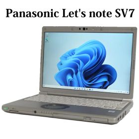 Panasonic Let's note SV7 CF-SV77RMQP パナソニック レッツノート 第8世代 Core i5 メモリ8GB SSD256GB 12.1型 12.1インチ Windows11 Pro 無線LAN Wi-Fi Webカメラ Bluetooth WPS Office付き オフィス 中古パソコン ノートパソコン 90日保証 【中古】