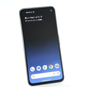 【液晶美品】SIMフリー Google Pixel4a 128GB ジャストブラック