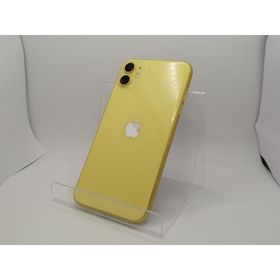 【中古】Apple docomo 【SIMロック解除済み】 iPhone 11 64GB イエロー MWLW2J/A【川崎駅前】保証期間１ヶ月【ランクB】