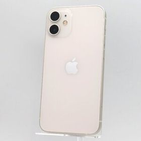 ◇【au/Apple】iPhone 12 mini 128GB SIMロック解除済 MGDM3J/A スマートフォン ホワイト
