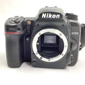【全額返金保証】【最速発送】Nikon デジタル一眼 D7500 ボディ ブラック 美品 動作確認済