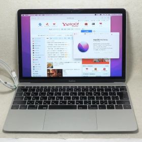 軽量920g 動作OK MacBook 2016 8GB/256GB/下↓キー△