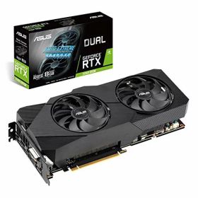 【中古】【非常に良い】ASUS DUAL-RTX2060S-A8G-EVO NVIDIA GeForce RTX 2060 SUPER 搭載グラフィックカード