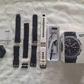 【美品】Amazfit T-Rex 3 48mm オニキス（ブラック）スマートウォッチ アマズフィット 本体