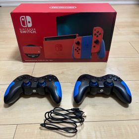 Nintendo Switchマリオレッド×ブルーセット+プロコントローラー×2