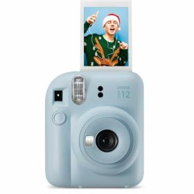 【中古】富士フイルム Instax Mini 12 インスタントカメラ - パステルブルー