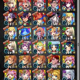 🌸激獣神祭コンプ🌸新キャラジュゲム所持🔥+オーブ1000以上 | モンストのアカウントデータ、RMTの販売・買取一覧