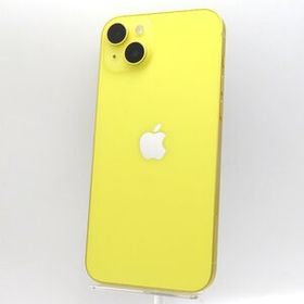 ◇【au/Apple】iPhone 14 Plus 256GB SIMフリー MR633J/A スマートフォン イエロー ネットワーク利用制限△