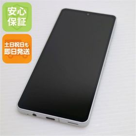 シャープ(SHARP)の新品同様 SH-54B AQUOS sense6 シルバー M555(スマートフォン本体)