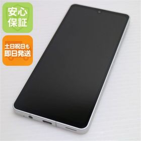 シャープ(SHARP)の新品同様 SH-54B AQUOS sense6 シルバー M555(スマートフォン本体)