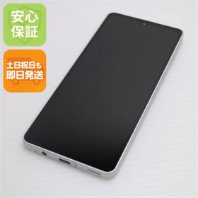 シャープ(SHARP)の新品同様 SH-54B AQUOS sense6 シルバー M555(スマートフォン本体)
