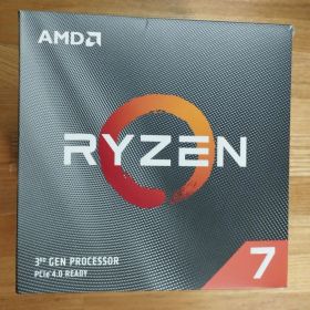 【AMD Ryzen 7 3700X／中古・正常動作品／箱・付属品あり】