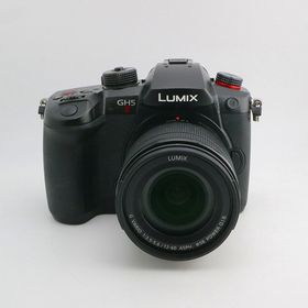 パナソニック(Panasonic)の【中古】(パナソニック) Panasonic LUMIX DC-GH5M2M レンズキット ブラック(コンパクトデジタルカメラ)