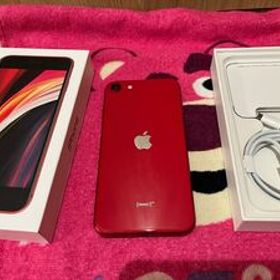 送料無料 iPhone RED PRODUCT SIMフリー SE2 第二世代 赤 Apple レッド バッテリー76%