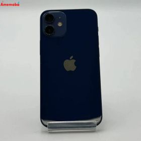 【中古】iPhone12 mini 128GB ブルー MGDP3J/A docomo版SIMフリー 訳あり