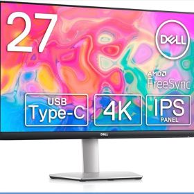 Dell S2722QC 27インチ 4K モニター