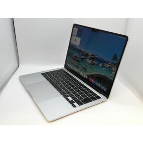 【中古】Apple MacBook Air 13インチ M3(CPU:8C/GPU:8C) 8GB/256GB シルバー MRXQ3J/A (13インチ, M3, 2024)【京都】保証期間１ヶ月【ランクB】