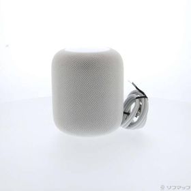 〔中古〕Apple(アップル) HomePod 第1世代 MQHV2J／A ホワイト〔344-ud〕