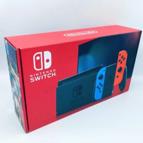 中古 新モデルNintendo Switch 本体 Joy-Con(L) ネオンブルー/(R) ネオンレッド 任天堂 HAD-S-KABAA