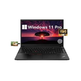 レノボ New Lenovo ThinkPad E15 Business Laptop, 15.6" FHD Display, Core i5-1135G7(Beat i7-10510U), Windows 11 Pro, 16GB RAM 512GB SSD,32GB Durlyfish U