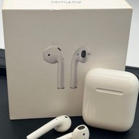 K8574■【稼働品】 Apple AirPods MMEF2J/A A1523 A1722 A1602 ワイヤレス イヤホン 第一世代 アップル エアーポッズ ■