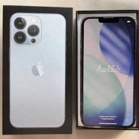 美品 iPhone13Pro 512GB SIMフリー シエラブルー フィルム付