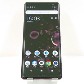 Xperia XZ3 801SO SoftBank ボルドーレッド c15784