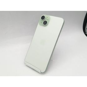 【中古】Apple 国内版 【SIMフリー】 iPhone 15 Plus 128GB グリーン MU0E3J/A【町田】保証期間1ヶ月【ランクA】