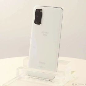 【中古】SAMSUNG(サムスン) Galaxy S20 5G 128GB クラウドホワイト SC-51A docomoロック解除SIMフリー 【276-ud】
