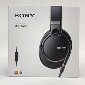 100 SONY ステレオヘッドホン 有線ヘッドホン MDR-1AM2 ブラック ※中古
