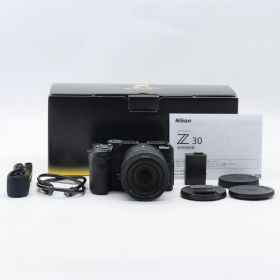 【ショット数74】Nikon Z30 12-28 PZ VR レンズキット APS-C コンパクト ミラーレス Vlog/動画撮影向け【中古】