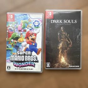 Switchまとめ売り スーパーマリオワンダー& ダークソウルリマスター