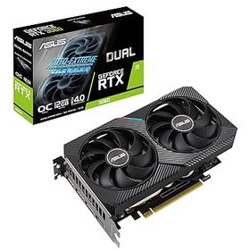 【中古】ASUS RTX NVIDIA 3060 搭載 デュアルファンモデル 12G DUAL-RTX3060-O12G