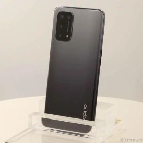 【中古】OPPO(オッポ) OPPO A54 5G 64GB シルバーブラック OPG02 UQ mobile SIMフリー 【258-ud】