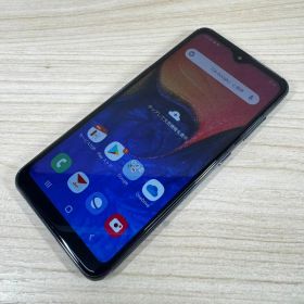 SIMフリー Galaxy A20 SCV46 Black 6473-160