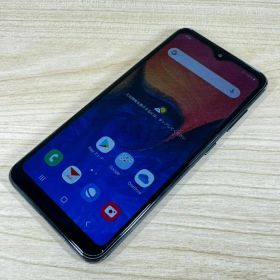 美品 SIMフリー Galaxy A20 SCV46 Black 158