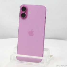 【中古】Apple(アップル) iPhone16 Plus 128GB ピンク 3N345J／A SIMフリー 【344-ud】