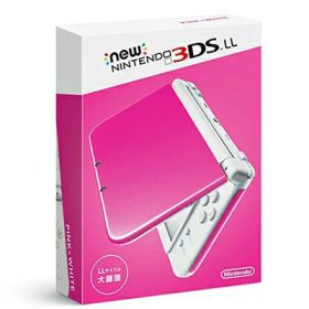 【中古】 Newニンテンドー3DS LL ピンク×ホワイト【メーカー生産終了】