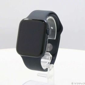 【中古】Apple(アップル) Apple Watch SE 第2世代 GPS 44mm ミッドナイトアルミニウムケース ミッドナイトスポーツバンド 【269-ud】
