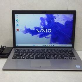 ☆1円☆第8世代☆VAIO VJPG11C11N☆Core i5 1.60GHz/8GB/SSD128GB/高解像度1920x1080/無線/Bluetooth/カメラ/Office/Win11 DtoD領域☆