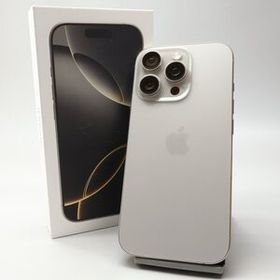 Apple iPhone16 Pro 256GB ナチュラルチタニウム A3292 3N746J/A バッテリ99% ■SIMフリー★Joshin1381【1円開始・送料無料】